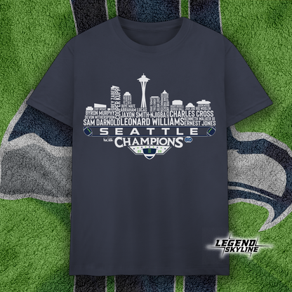 Seattle Super Champions LX Football 2026 Bowl Dream Team Seattle Skyline