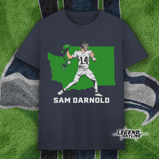 Sam Darnold State Star Seattle Football Shirt