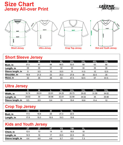 Cleveland Jersey Custom Football Greatest Of All Time Team Legends Cleveland City Skyline Jersey Shirt, Personalized Embroidery Name Number